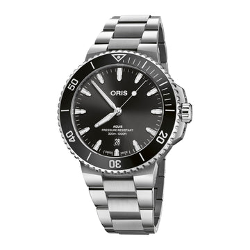 Oris Aquis Date 43.5mm Schwarzes Zifferblatt