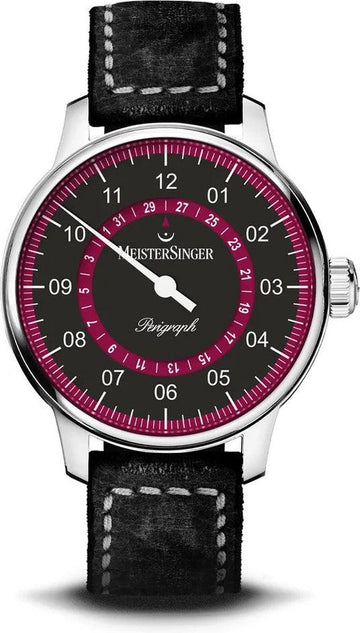 Meistersinger Perigraph Herrenuhr Automatik AM1002R – 43 mm