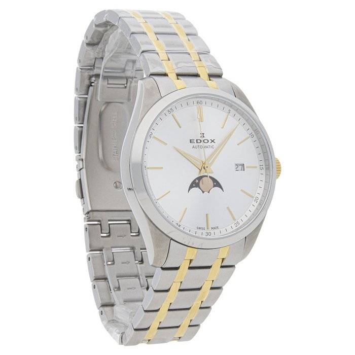 Edox Les Vauberts 80505-357JM-AID Swiss Made Herrenuhr 42 mm