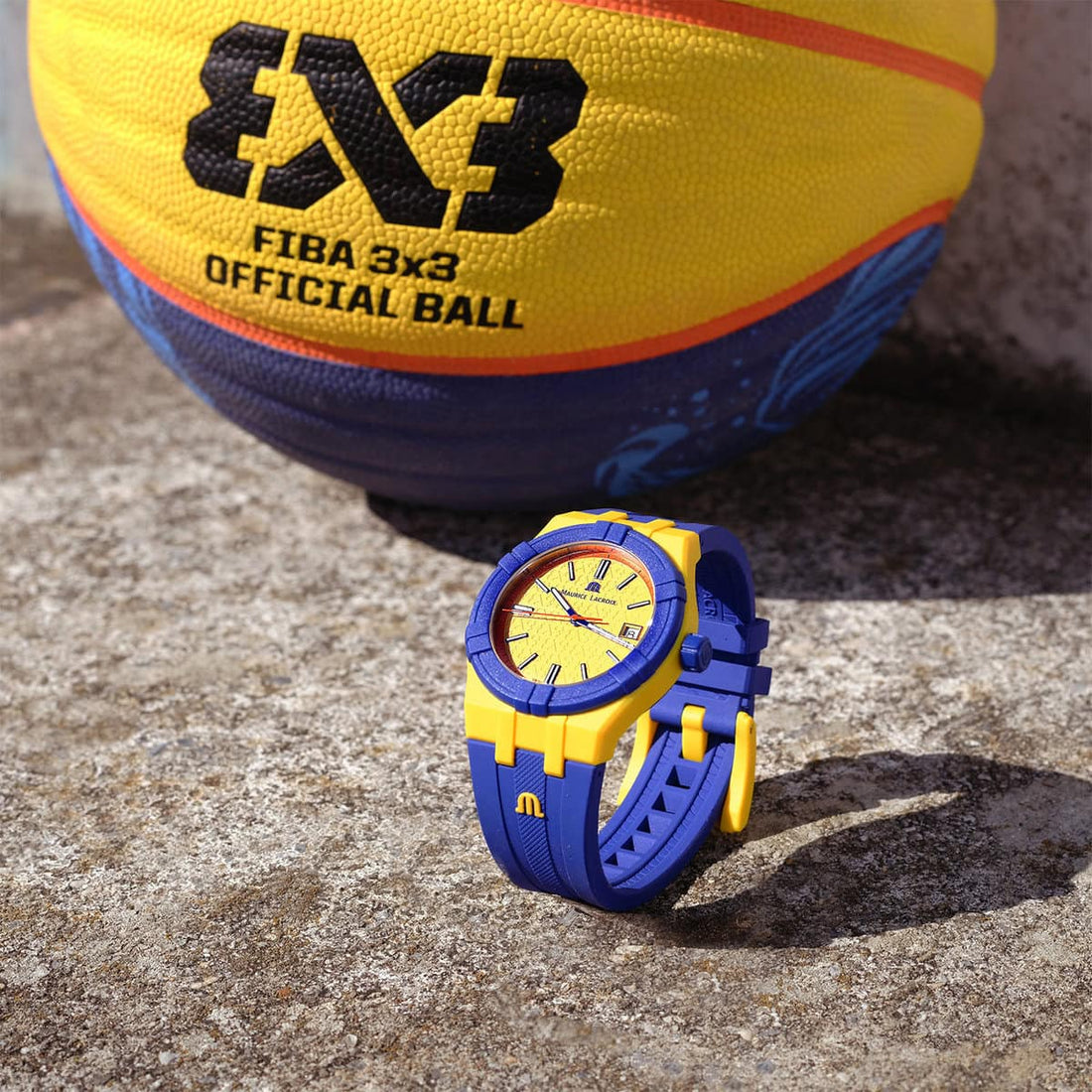 Maurice Lacroix Les Historiques AI2008-70070-300-0 A Aikon #Tide FIBA 3x3 Uhr 40 mm