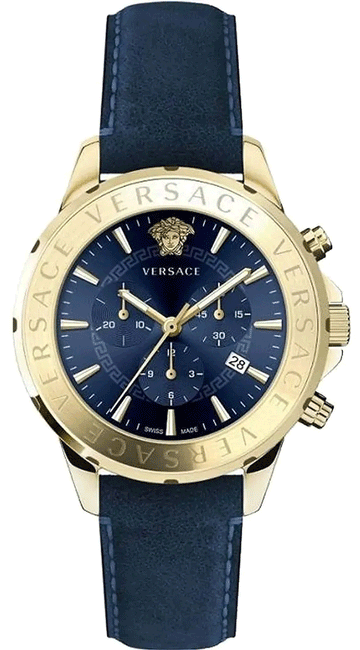 Versace Signature Swiss Made Chronograph Herrenuhr VEV601423 44mm