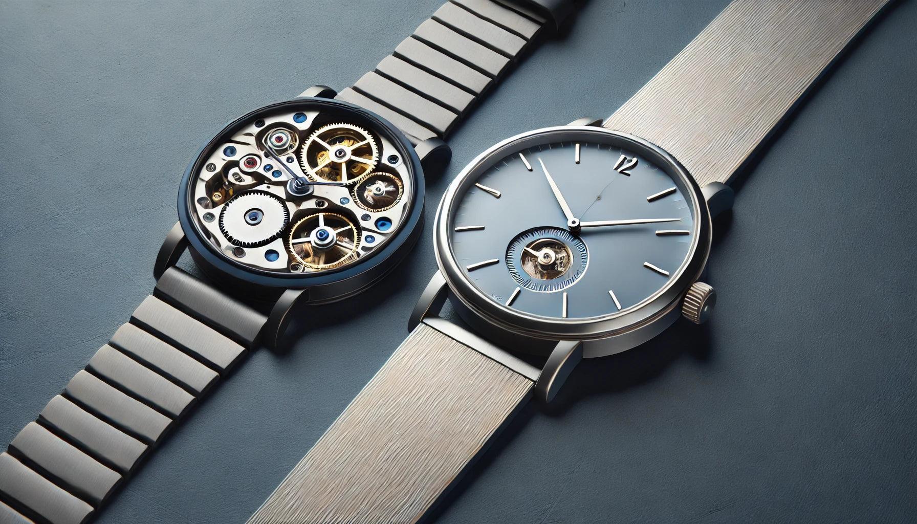 Het verschil tussen een mechanisch en een automatisch horloge?