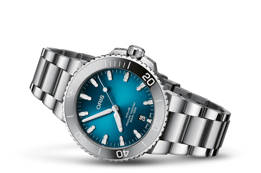 Oris Aquis Oceanic Blue Date 39,5 mm