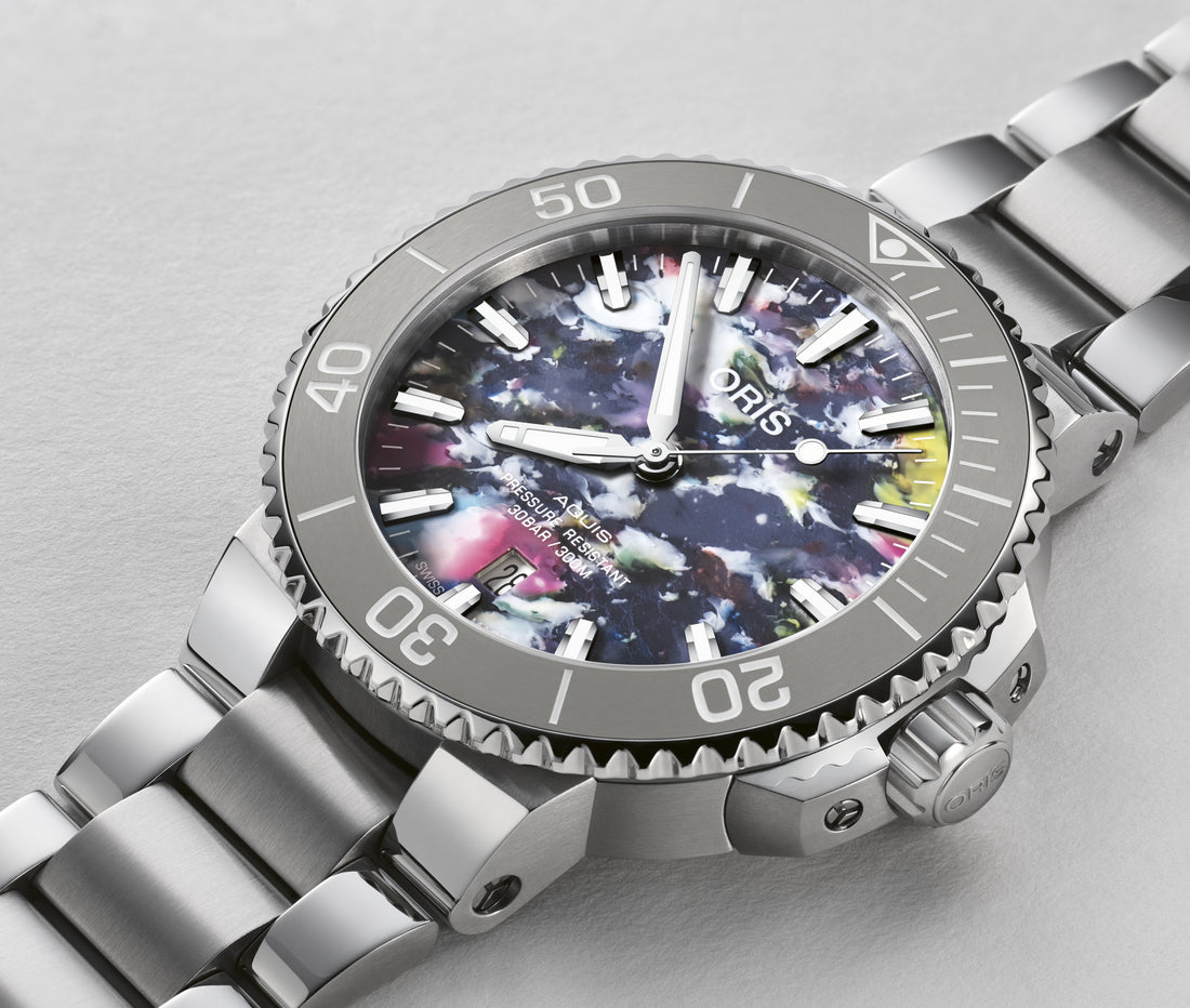 Oris Aquis Date Upcycle Herrenuhr 41,5 mm