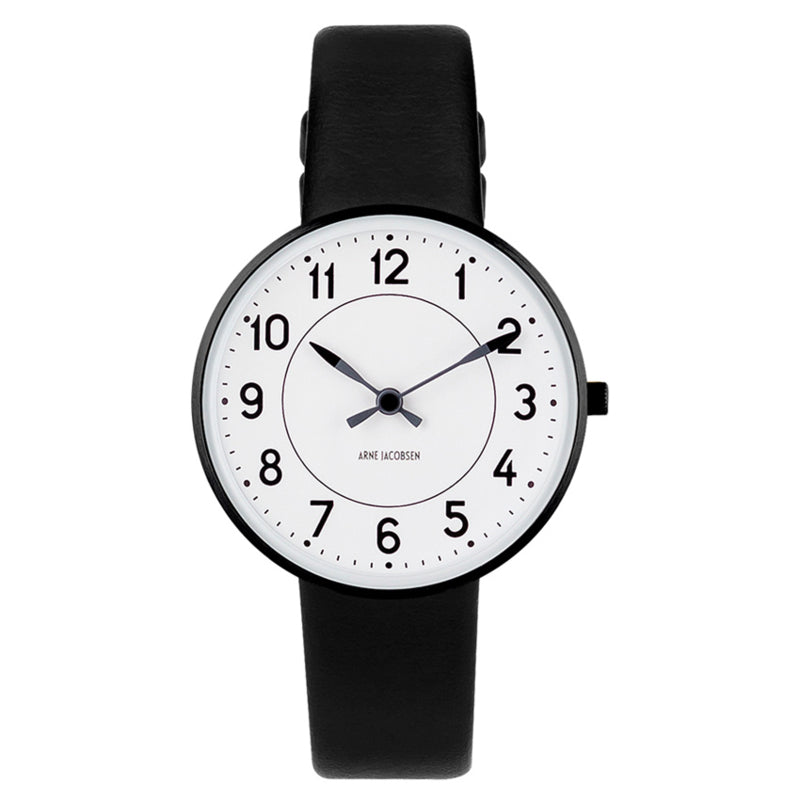 Arne Jacobsen Station Damenuhr Medium 53411-1601B – 30 mm