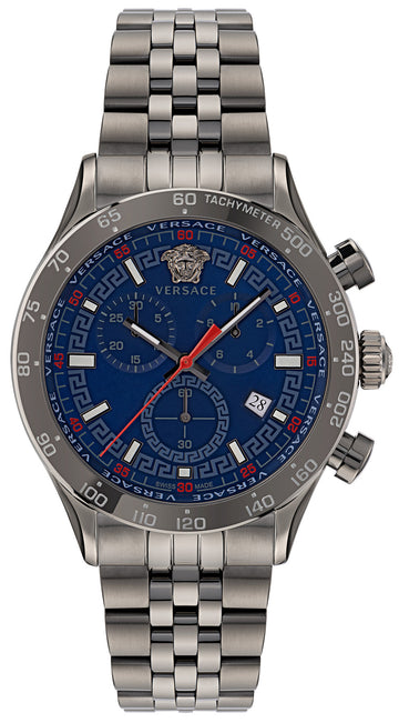 Versace VE2U00722 Hellenyium Chrono Herenhorloge 43 mm