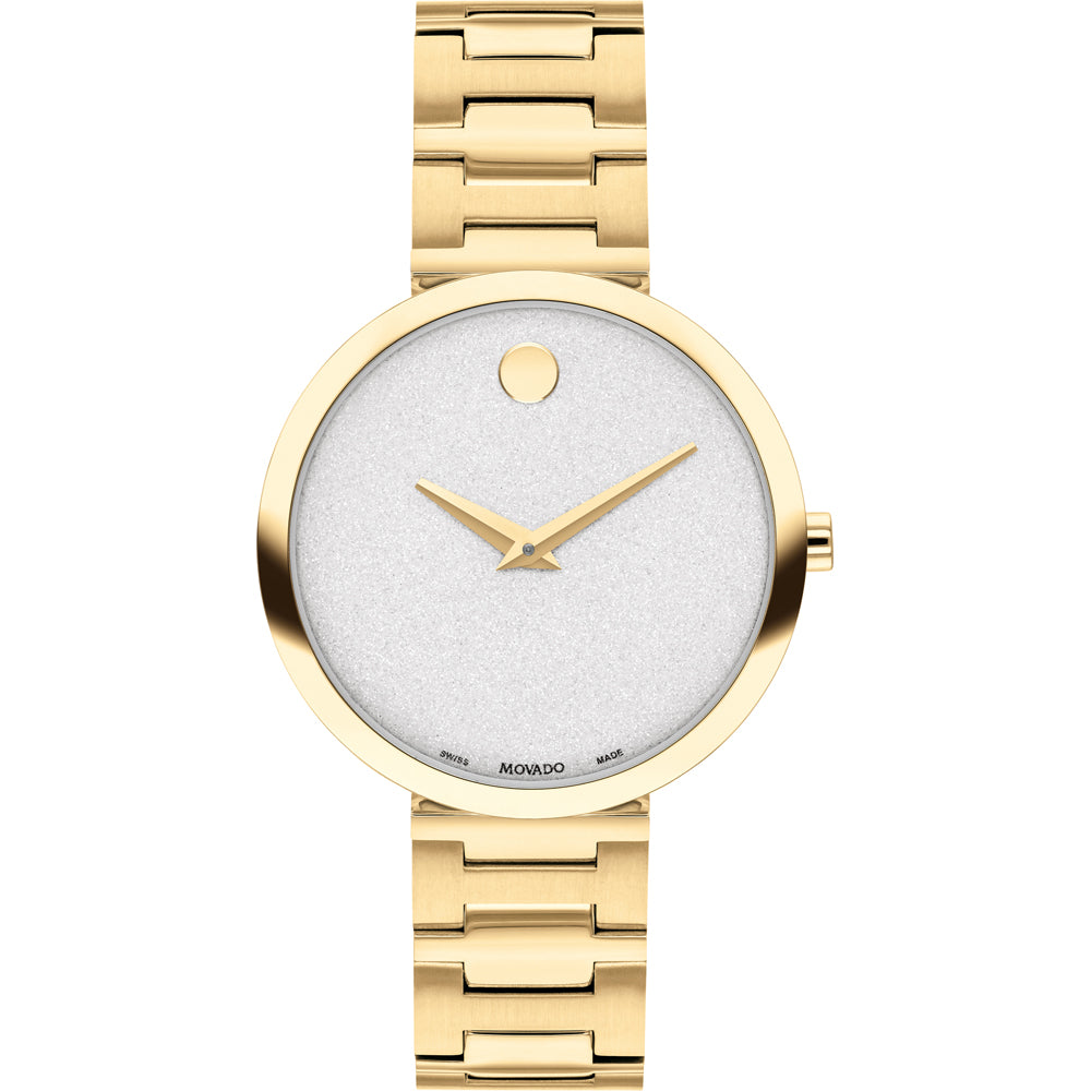 Movado Museum Classic Gold Damenuhr 32mm