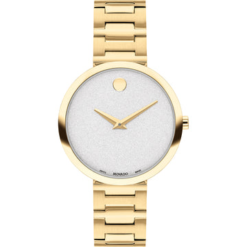 Movado Museum Classic Gold Damenuhr 32mm