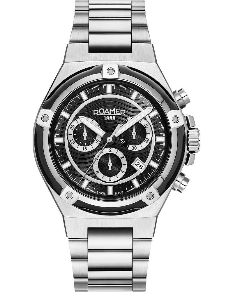 Roamer Tempomaster Chrono Herenhorloge 42mm 221837 41 55 20 - horlogeoutlet.nl