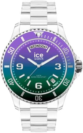 Ice Watch ICE Clear Sunset Purple Green Uhr 40 mm