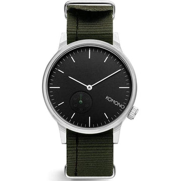 Komono Winston Subs NATO Green Herenhorloge 42mm - horlogeoutlet.nl