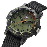 Luminox Leather Back SEA Turtle Giant Black Green 44 mm XS.0337