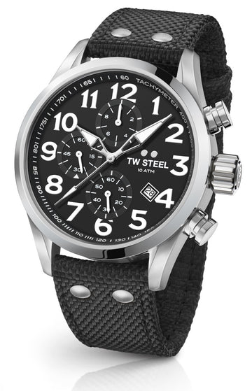 TW Steel VS4 Volante Chronograph Herren Uhr 48mm