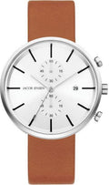 Jacob Jensen Linear 622 Chronograaf Horloge 42 mm - horlogeoutlet.nl