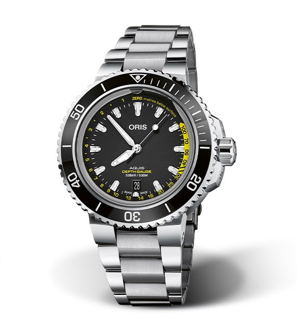 Oris Aquis Tiefenmesser-Set 46 mm 50 ATM