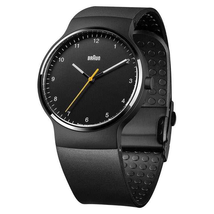 Braun Herrenuhr Prestige Schwarz BN0221BKBKG – 40 mm