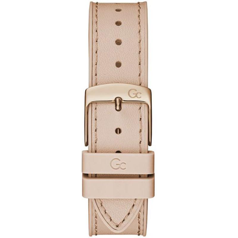 Gc: Guess Collection Couture Tonneau Swiss made Dameshorloge 33mm - horlogeoutlet.nl