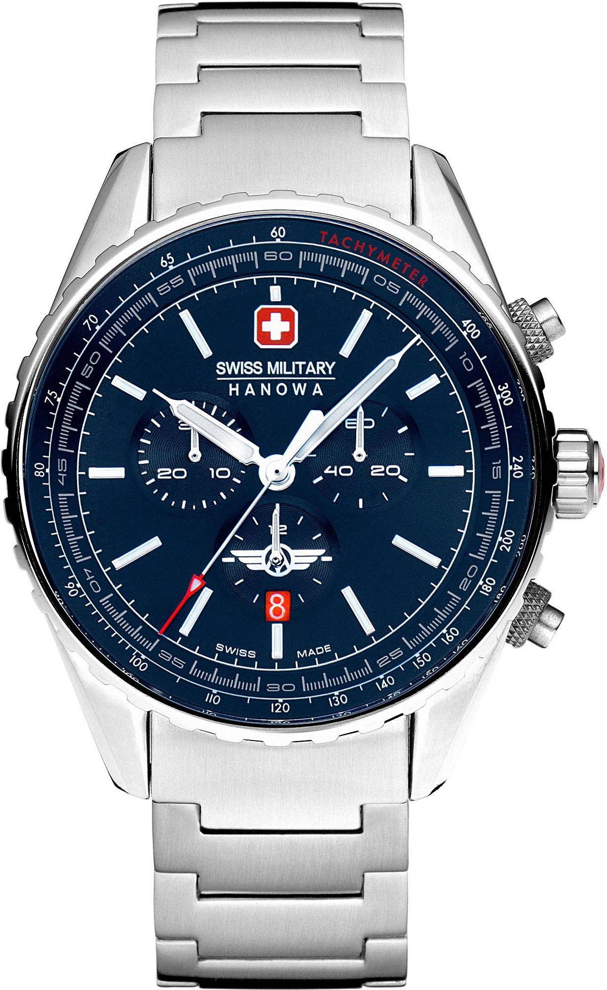Swiss Military Hanowa Afterburn Chronograph Herrenuhr 44mm