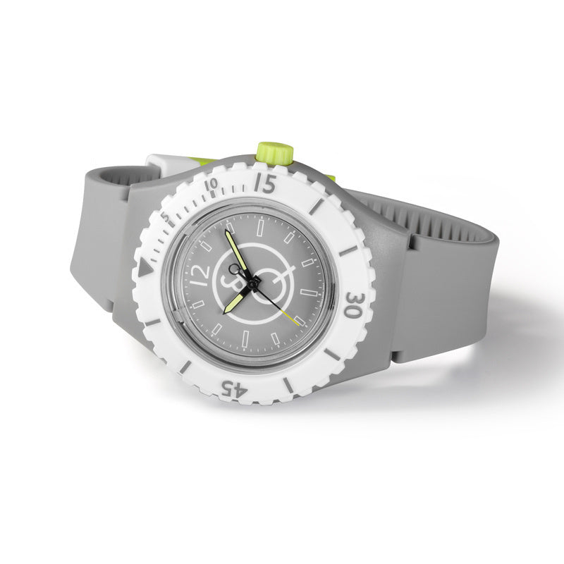 Q&Q Smile Solar 20BAR Serie 001 Langlebige Taucheruhr 42 mm