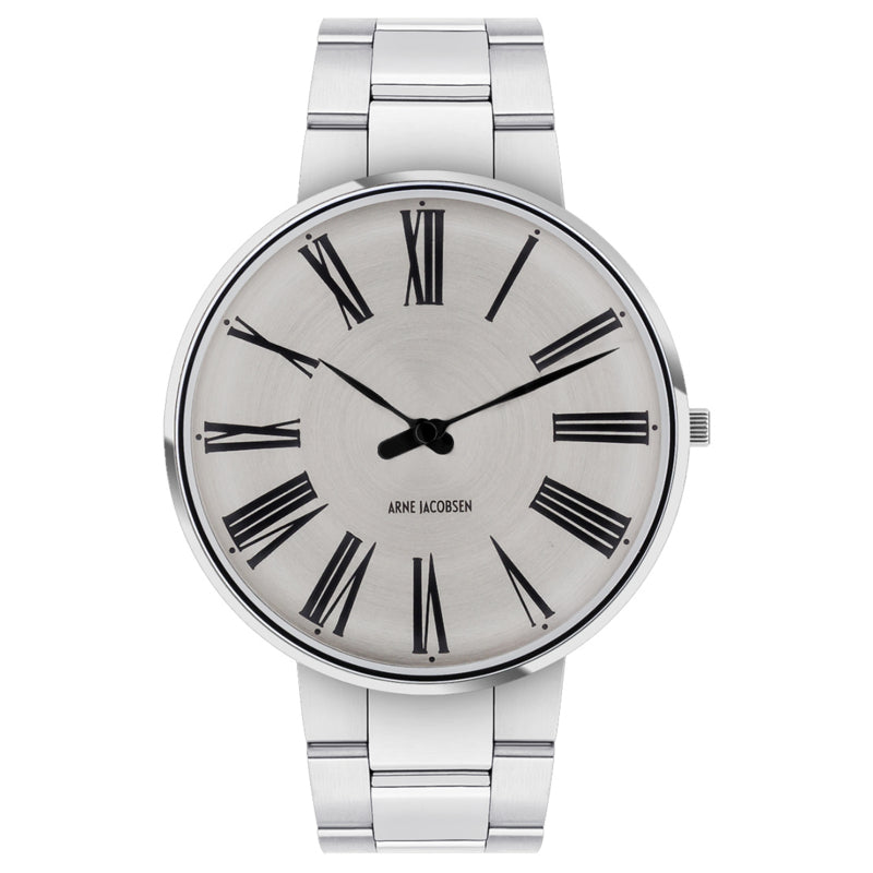 Arne Jacobsen Römische Uhr, groß, 53310-2028 – 40 mm