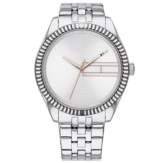 Tommy Hilfiger Lee Dames Horloge 38 mm - horlogeoutlet.nl