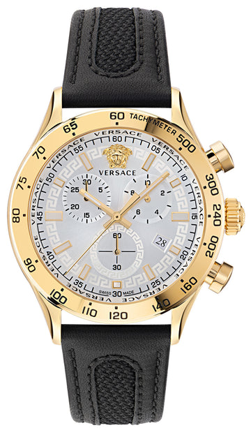 Versace VE2U00222 Hellenyium Chrono Herenhorloge 43 mm
