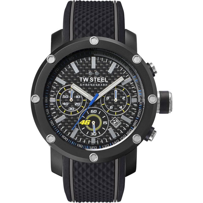 TW Steel Grandeur Tech VR46 Valentino Rossi Chronograaf Horloge 48mm - horlogeoutlet.nl