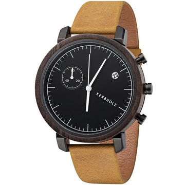 Kerbholz Franz Holzchronograph Sandelholz XL 45mm