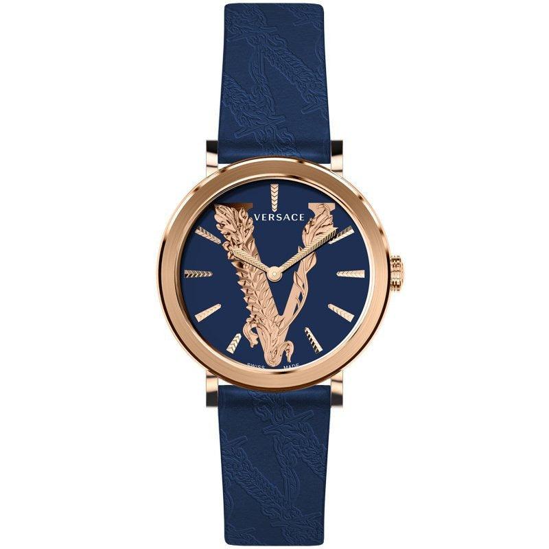 Versace Virtus Dameshorloge Saffier 36mm VERI00420 - horlogeoutlet.nl