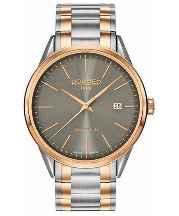 Roamer Superior Date Herenhorloge 40mm 508833 49 05 51 (DEMO) - horlogeoutlet.nl