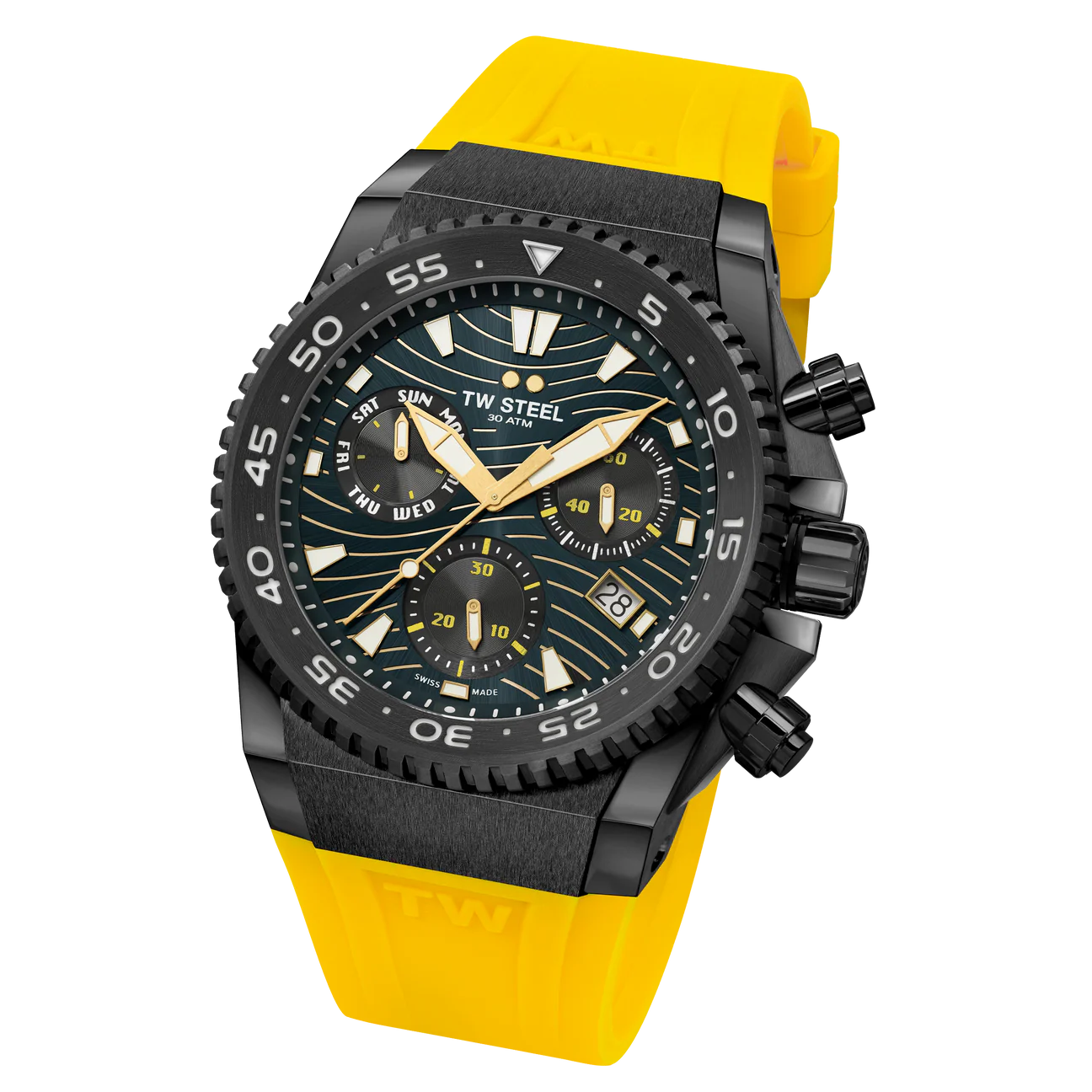 TW Steel ACE414 ACE Swiss Made Diver Herrenuhr 30 ATM 44 mm