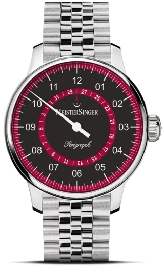 Meistersinger Perigraph Herrenuhr Automatik AM1002R – 43 mm