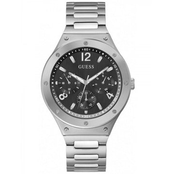 Guess GW0454G1 Herenhorloge - Stijlvol Grijs RVS - 41-45mm