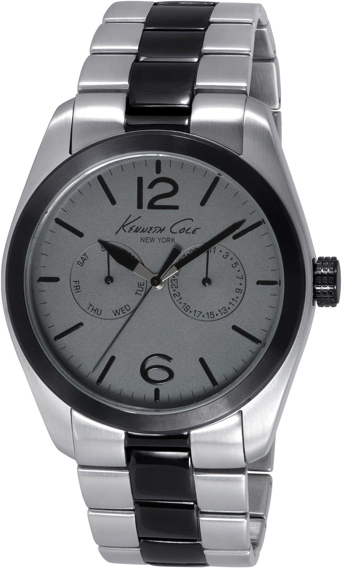 Kenneth Cole Herenhorloge IKC9365 Zilverkleurig 43 mm