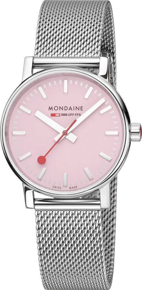 Mondaine Classic Eisenbahnuhr EVO 2 35 mm MSE.35130.SM