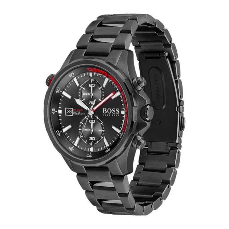 Hugo Boss Globetrotter Chronograaf herenhorloge 46 mm - horlogeoutlet.nl