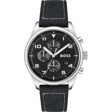 Hugo Boss View Chronograaf Herenhorloge 44mm HB1513987 - horlogeoutlet.nl