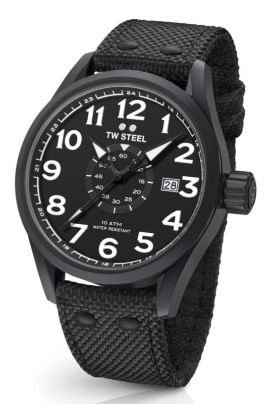 TW Steel VS42 Volante watch black 48mm