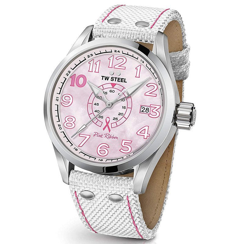 TW Steel TW972 Volante Pink Ribbon Special Edition 45 mm