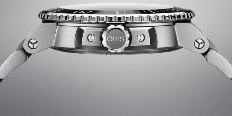 Oris Aquis Date 30ATM Dames Duikhorloge 36.5mm - horlogeoutlet.nl