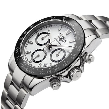 Elysee Sport Chrono Ceramic 80602 Chronograaf Horloge 40mm - horlogeoutlet.nl