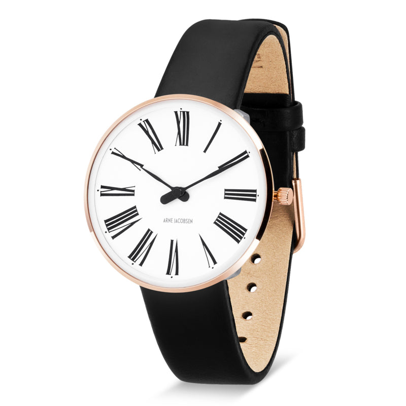 Arne Jacobsen Roman Damenuhr Medium Roségold 53311-1601RP – 34 mm