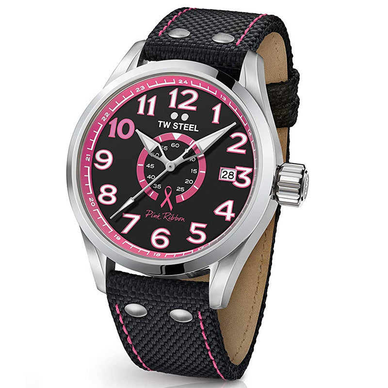 TW Steel TW973 Volante Pink Ribbon Special Edition 45 mm