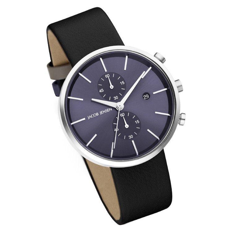 Jacob Jensen Linear 621 Chronograaf Horloge 42 mm - horlogeoutlet.nl