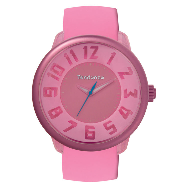 Tendence Fantasy Uhr Rosa XXL