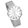 Jacob Jensen Linear 625 Chronograaf Horloge 42 mm - horlogeoutlet.nl