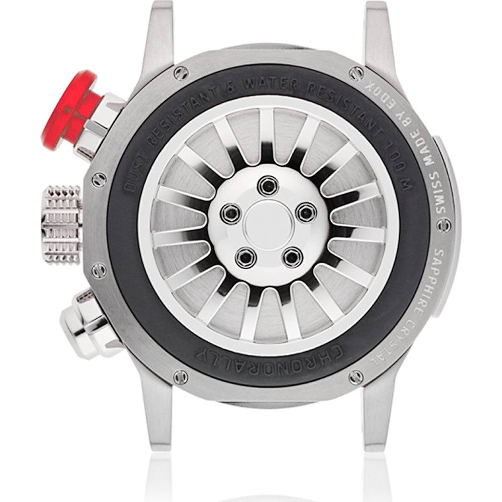 Edox Chronorally 38001-TIN-NRO3 Titan-Herrenuhr 48mm