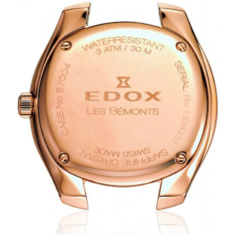 Edox Les Bémonts Uhr 57004-37R-BUIR Swiss Made Damenuhr 30mm