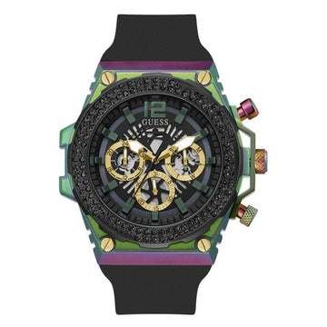 Guess Heren Horloge 48mm Iridescent Watch Exposure