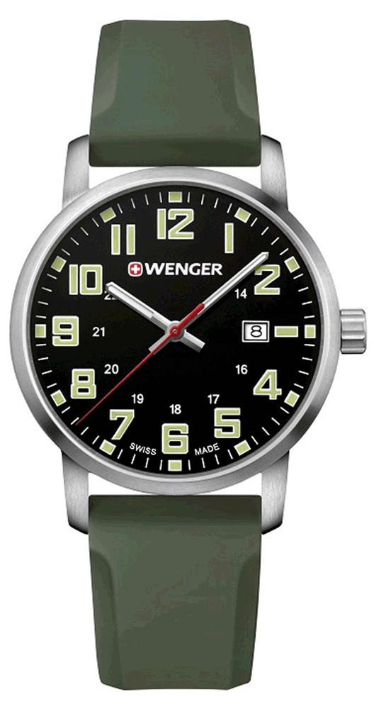 Wenger Swiss Made Avenue Herrenuhr 42 mm